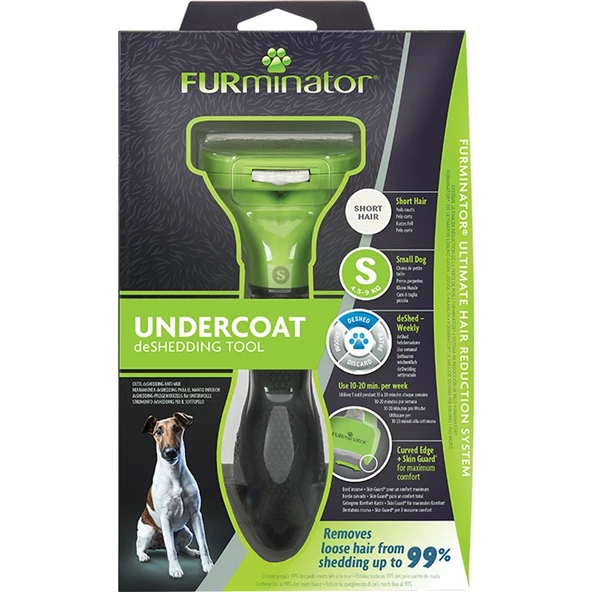 Furminator Shorthair Kısa Tüylü Köpek Tarağı S Boy