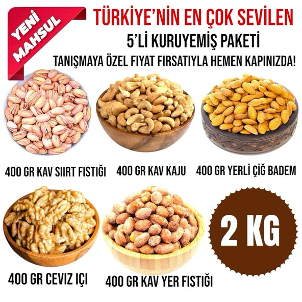 Ultra Lüks Karışık Kuruyemiş 2 kg