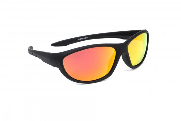 Black Oval Aynalı Çocuk Güneş Gözlüğü - 8