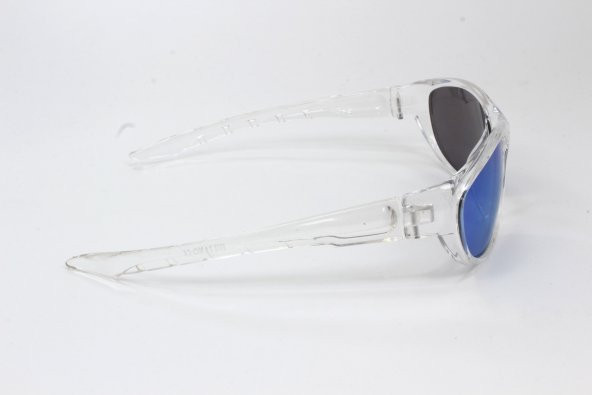 White Oval Aynalı Çocuk Güneş Gözlüğü - 7