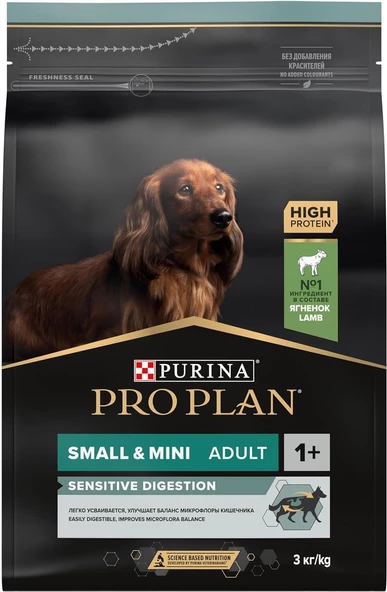 Pro Plan Mini Ve Küçük Irk Kuzu Etli Yetişkin Köpek Maması 3 Kg