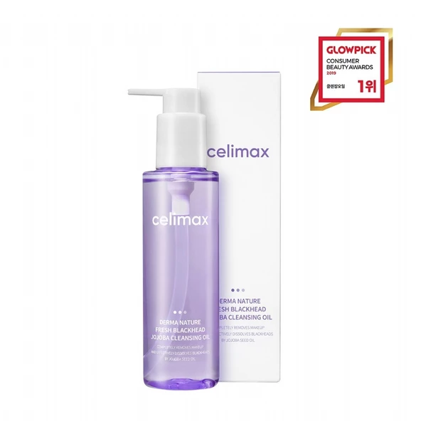 Celimax Derma Nature Fresh Blackhead Jojoba Cleansing Oil - Siyah Nokta Ve Makyaj Temizleme Yağı