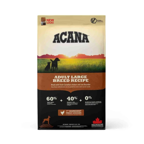 Acana Heritage Large Breed Tahılsız Büyük Irk Yetişkin Köpek Maması 11,4 kg ürün görseli 1