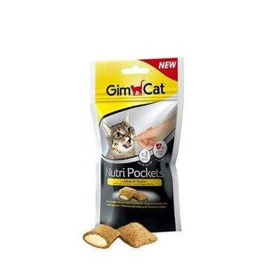 Gimcat Nutripockets Kedi Ödül Peynir Taurin 60gr