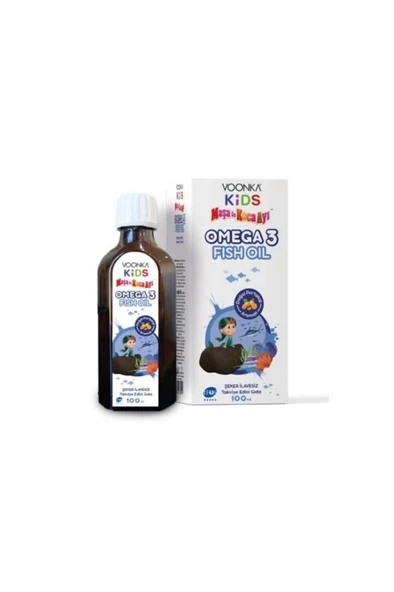 Voonka Kids Maşa ile Koca Ayı Omega 3 Fish Oil 100 ml