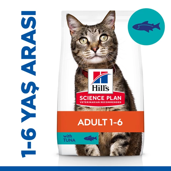 Hill's SCIENCE PLAN Yetişkin Ton Balıklı Kedi Maması 1.5 kg