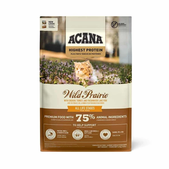 Acana Wild Prairie Kedi Maması 4,5kg