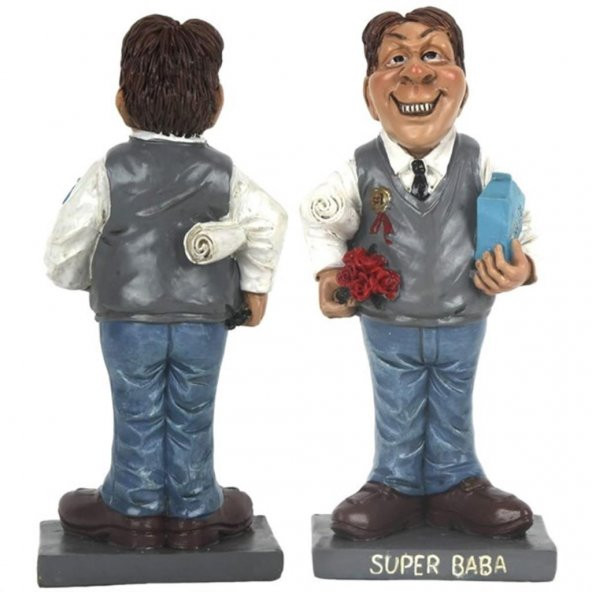 Kişiye Özel Fotoğraflı Notluk Süper Baba Biblo Babalar Günü - 2