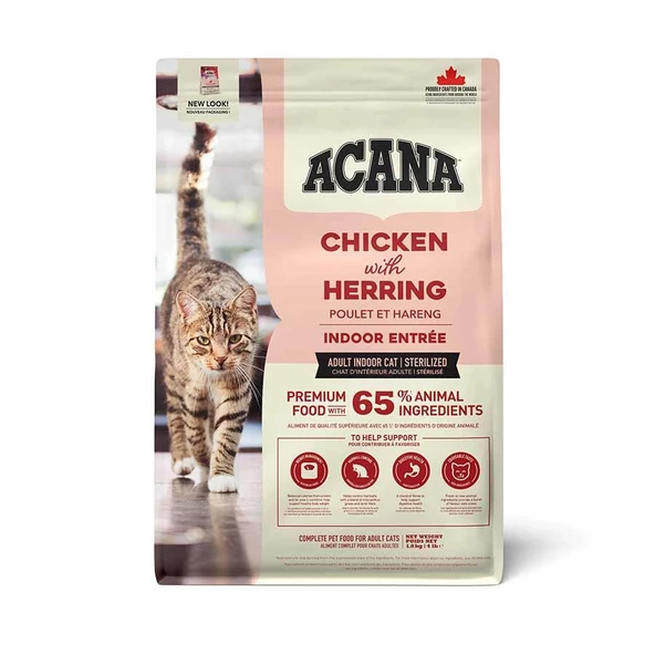 ACANA Indoor Entree Sterilised Yetişkin Kedi Maması 1,8 kg