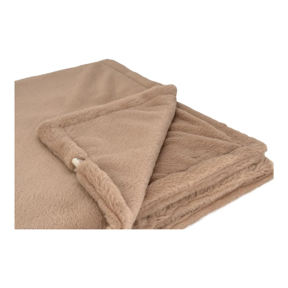 Pet Comfort Lodix  Kahverengi Köpek Battaniyesi L 150x100cm - Resim 3