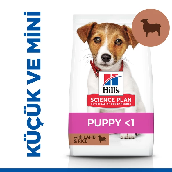 Hill's SCIENCE PLAN Küçük Irk Kuzulu & Pirinçli Yavru Köpek Maması 1,5 kg