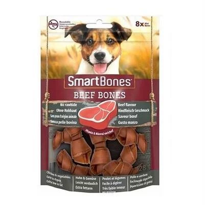 Smartbones Tavuklu Mini Düğüm Köpek Ödül Kemiği 8'li 128 G