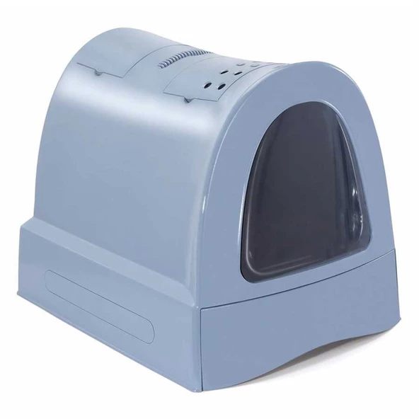 Imac Zuma Gri Çekmeceli Kapalı Kedi Tuvaleti 40 X 42,5 X 56 cm