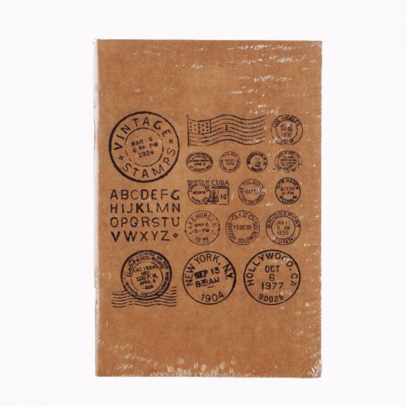 Toptan Defter 50 Adet Kraft Çizgisiz Sayfa 5 Model - 3
