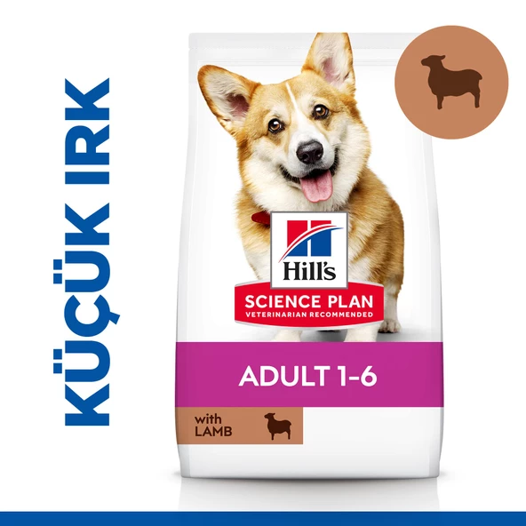 Hill's SCIENCE PLAN Yetişkin Küçük ve Mini Irk Kuzulu ve Pirinçli Köpek Maması 1,5 kg