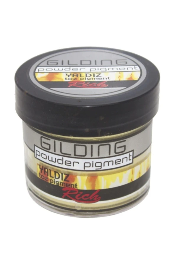 Rich Gilding Powder Yaldız Toz Pigment 60 cc Royal Altın
