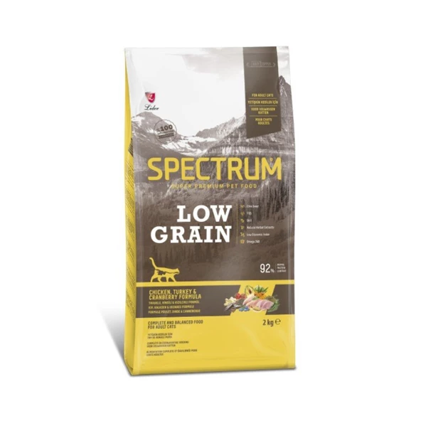 Spectrum Low Graın Tavuk ve Hindili Yavru Kedi Maması 2 KG