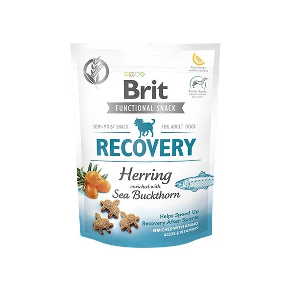 Brit Recovery Glütensiz Vitamin Ve Amino Asit İçeren Ringa Balıklı Köpek Ödül Maması 150gr