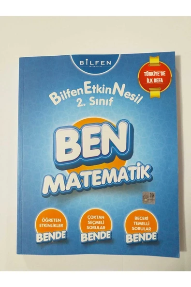 Bilfen Yayınları 2.sınıf Ben Matematik Etkinlik Kitabı