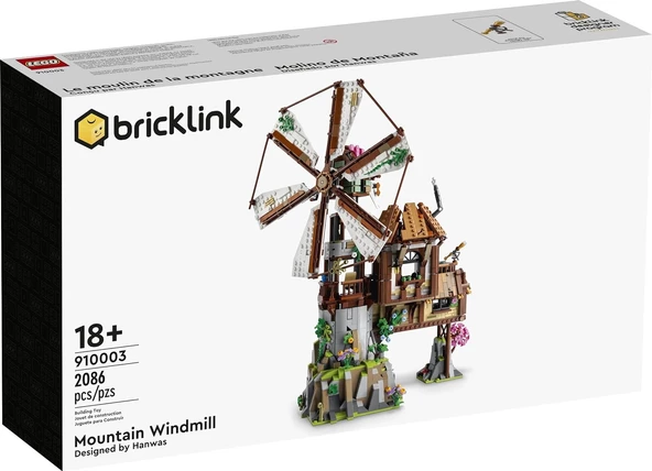 LEGO Bricklink 910003 Mountain Windmill Dağ Yel Değirmeni
