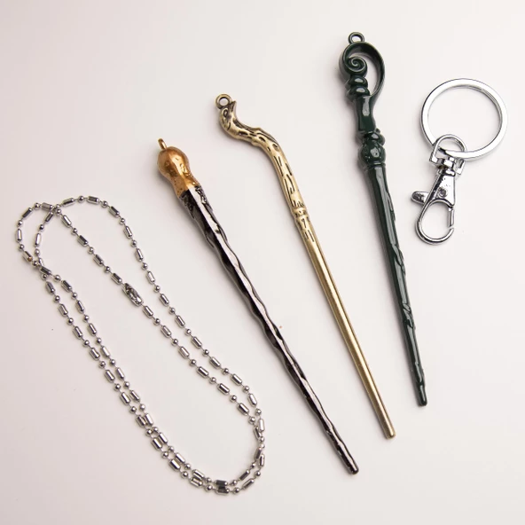 Harry Potter 12 Parça Asa Anahtarlık Seti Öel Kutulu - Resim 2