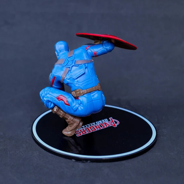 Kaptan Amerika Action Karakter Figür Oyuncak - Resim 2