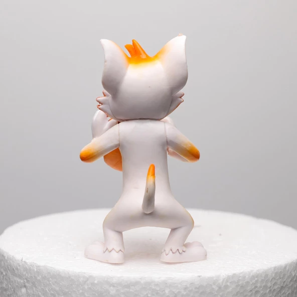 Tom & Jerry Yemek Burger Aksiyon Figürü 2 Adet MODEL  1 - Resim 2