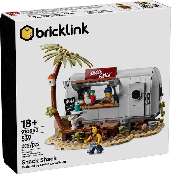 Lego Bricklink 910030 Snack Shack Büfe