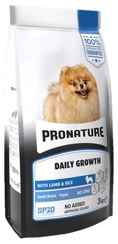 Pronature Daıly Small Puppy Küçük Irk Kuzu Etli Yavru Köpek Maması 3 kg