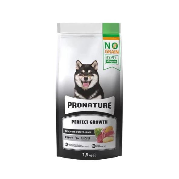 Pronature Hypo-Allergenic Kuzulu Enginarlı ve Patatesli Tahılsız Yavru Köpek Maması 1,5kg