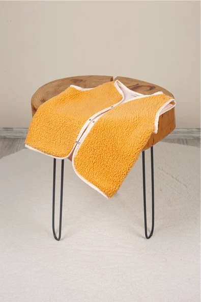 Heritage Puffy Astarlı Peluş Bebek Çocuk Yelek - Wellsoft Yelek - ZTPUFYELEK  5-6 yaş TURUNCU - 5