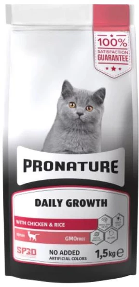 Pronature Daily Growth Kitten Yavru Kedi Maması 1,5 kg