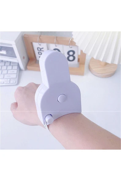 Bel Ölçer Metre Vücut Boyun Kol Bacak Ölçüm Mezura Bel Çevresi Yağ Ölçer Metre 150cm Mezro - 7