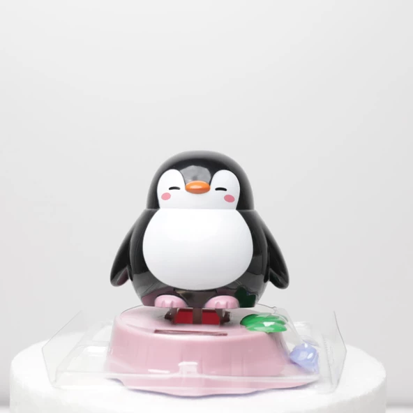 Penguen Güneş Enerjili Dans Oyuncağı Biblo ürün görseli