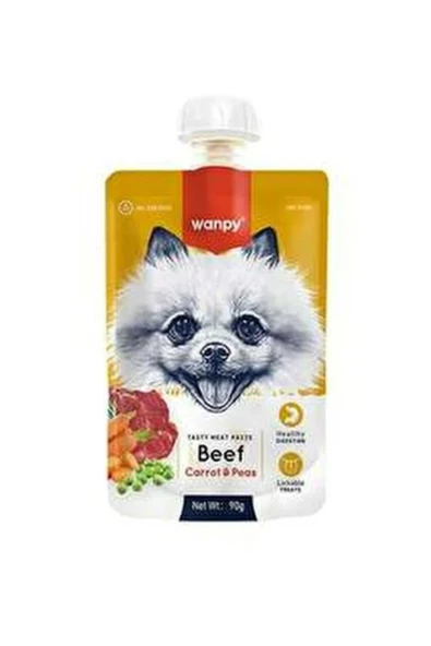 Taze Biftekli&havuçlu Köpek Et Mezesi 90 gr