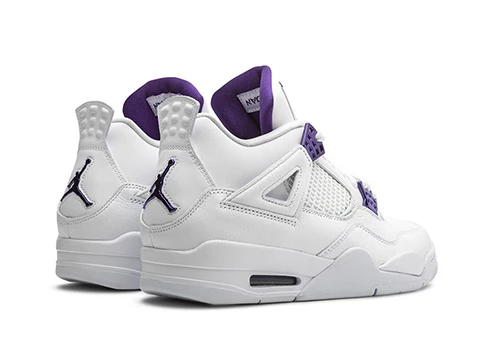 Nıke Air Jordan 4 Retro Purple Metallic - 3