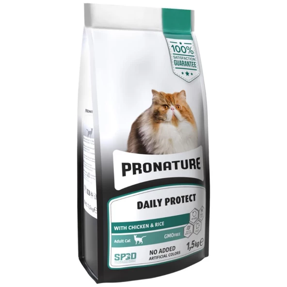 Pronature Daily Protect Tavuklu Yetişkin Kedi Maması 1.5 Kg