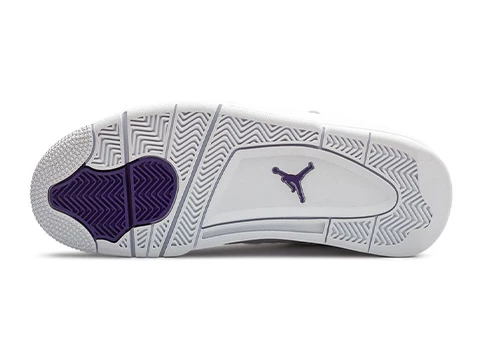 Nıke Air Jordan 4 Retro Purple Metallic - 4