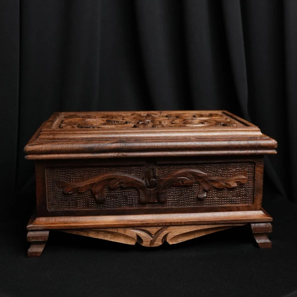 Ahşap Takı, Mücevher Saklama Kutusu ürün görseli