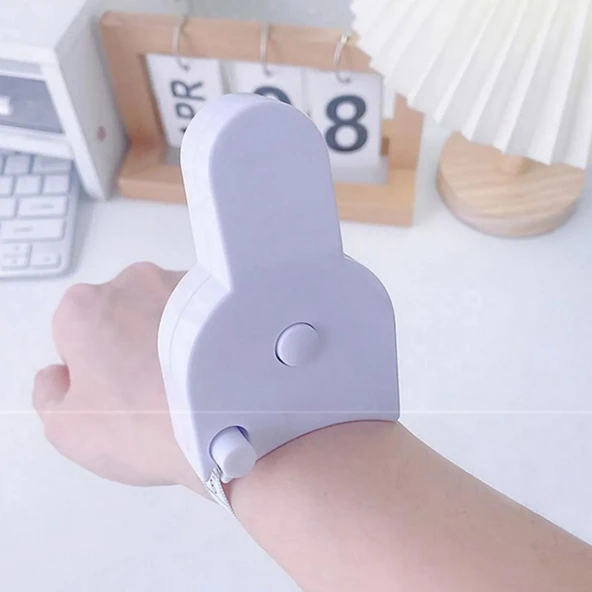 Bel Ölçer Metre Vücut Boyun Kol Bacak Ölçüm Mezura Bel Çevresi Yağ Ölçer Metre 150cm Mezro - 3