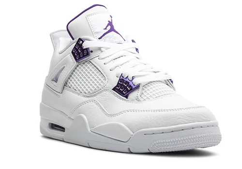 Nıke Air Jordan 4 Retro Purple Metallic - 2