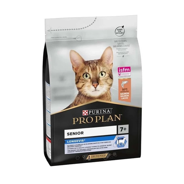 Pro Plan Senior Somonlu Yaşlı Kedi Maması 3kg