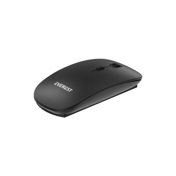 Everest SM-12 Kablosuz Mouse, Slim, Siyah - 3