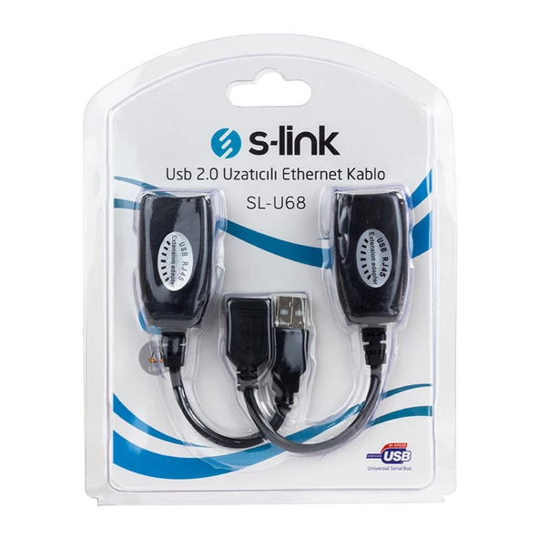 Ayt S-Link SL-U68 Usb 2.0 Extension Uzatıcı Adaptör - Resim 2