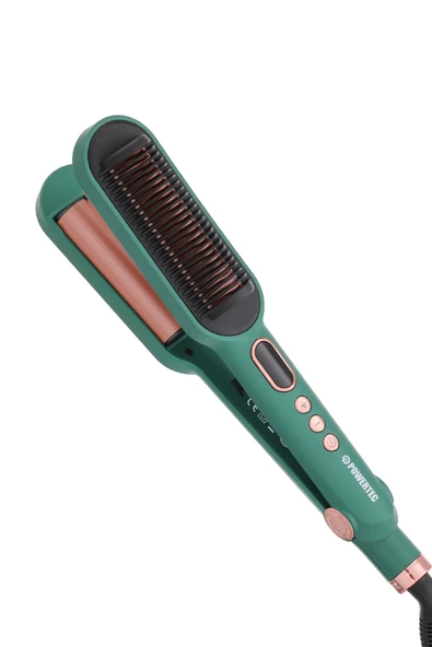 POWERTEC TR2820 FIRÇALI-DALGALI IONİC SAÇ DÜZLEŞTİRİCİ - Resim 9