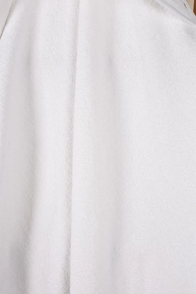 Luckka %100 Pamuk Bebek Havlu Kundak Banyo Havlusu - ZTKUNDAK Beyaz 1 - 3