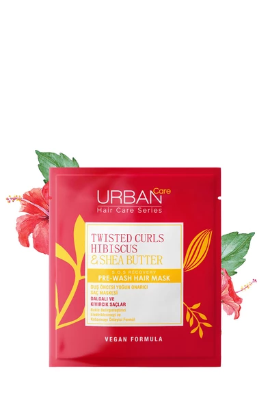 Hibiscus&shea Butter Kıvırcık Ve Dalgalı Saçlar Duş Öncesi Saç Bakım Maskesi 50ml-vegan - 3