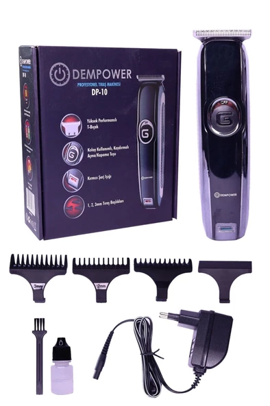 Dempower Traş Makinesi Siyah - 2