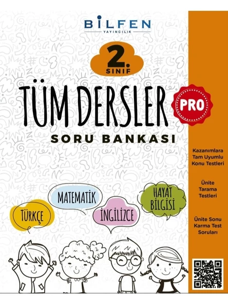 Bilfen Yayınları Pro 2. Sınıf Tüm Dersler Soru Bankası