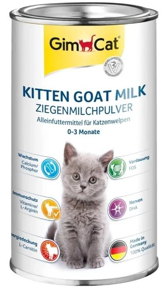 GimCat Kitten  Milk Yavru Kedi Süt Tozu 200 Gr